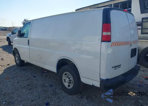 2014 Chevrolet Express 2500 Work Van from USA, damaged, VIN 1GCWGFBA5E1177854